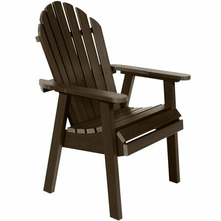 SEQUOIA BY HIGHWOOD USA CM-CHRSQD2-ACE Muskoka Weathered Acorn Faux Wood Adirondack Dining Chair 432CMCHSQD2A